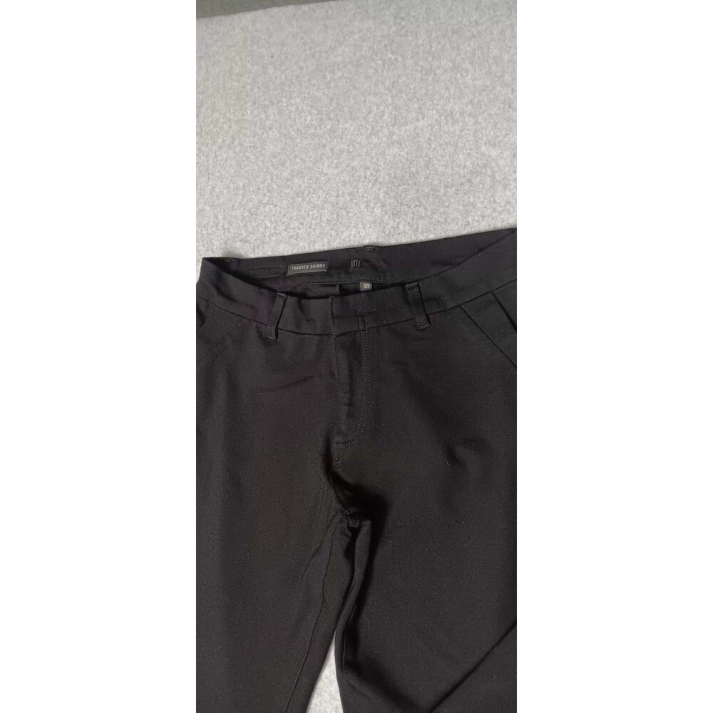 Kut From The Kloth Trouser Slacks Dress Pants Womens 10S Black Classic Preppy - Picture 5 of 14